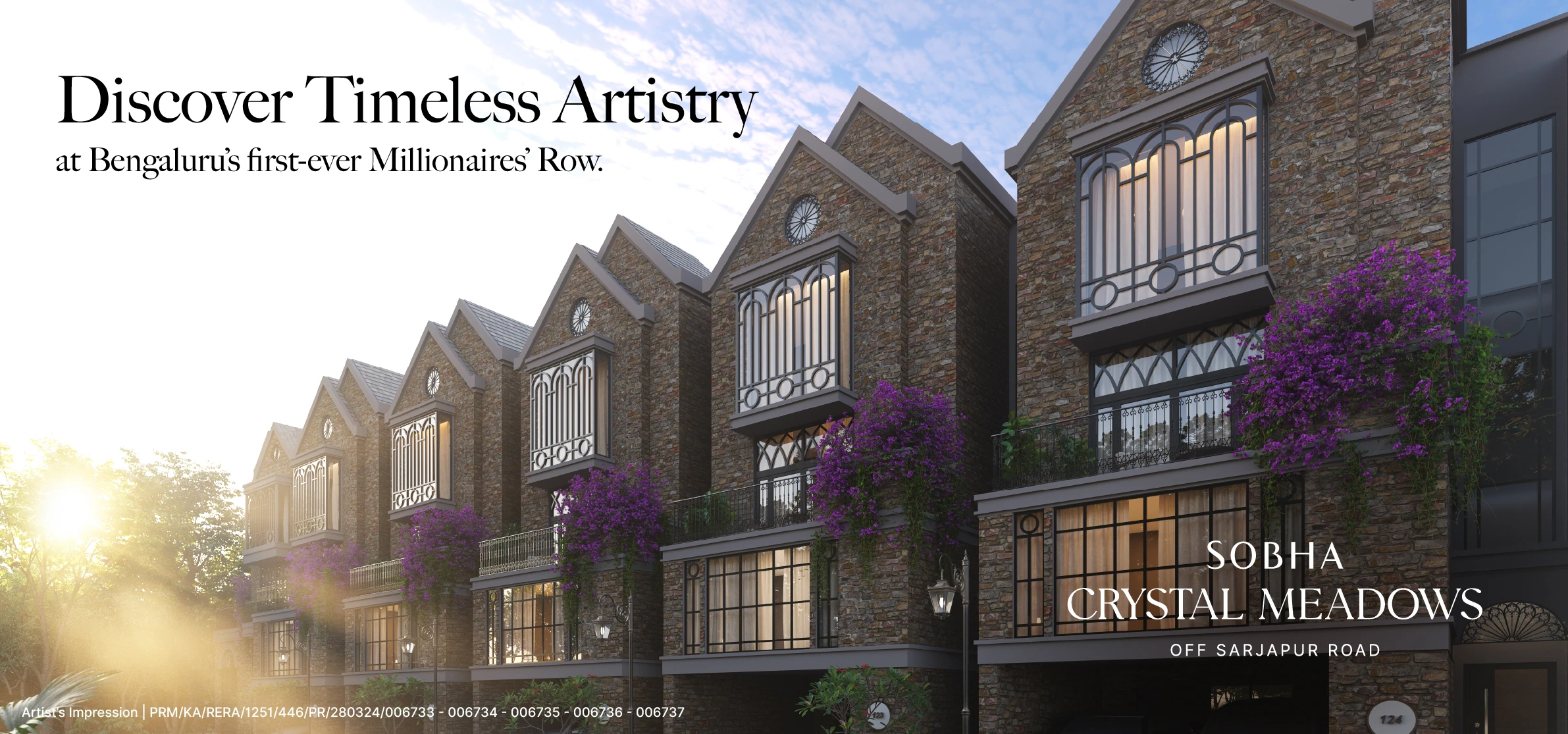 sobha crystal meadows villas sobha crystal meadows villas